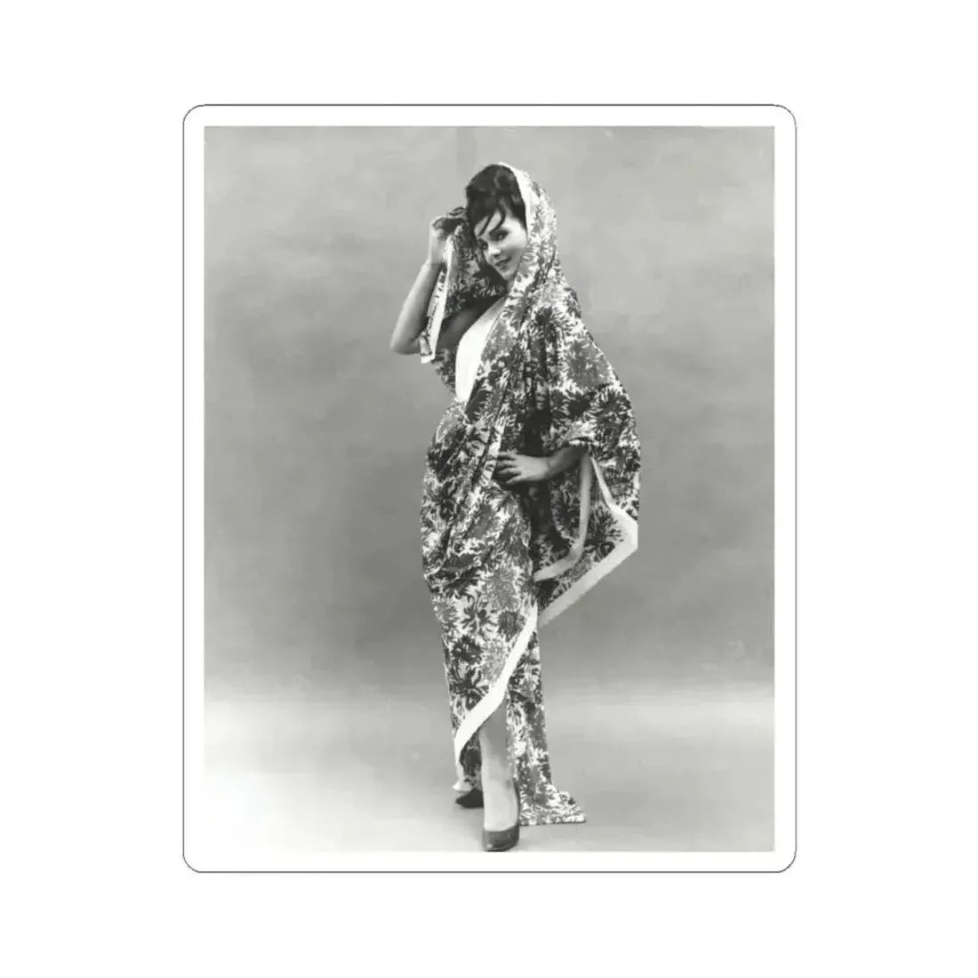 Gila Golan #24 (Vintage Female Icon) STICKER Vinyl Kiss-Cut Decal 4 Inch White - The Sticker Space