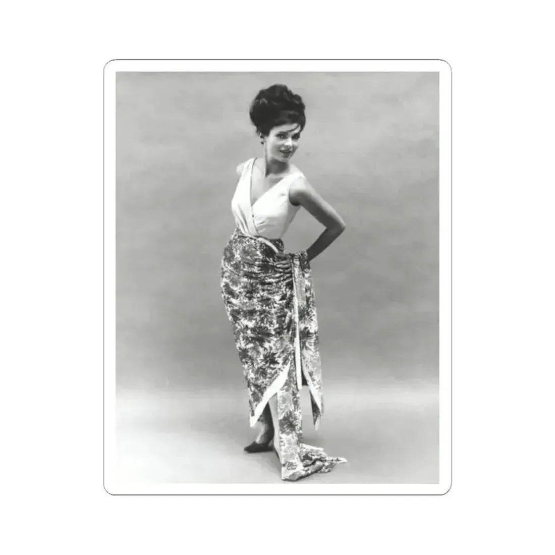 Gila Golan #26 (Vintage Female Icon) STICKER Vinyl Kiss-Cut Decal 2 Inch White - The Sticker Space