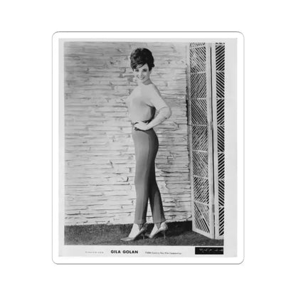 Gila Golan #39 (Vintage Female Icon) STICKER Vinyl Kiss-Cut Decal 2 Inch White - The Sticker Space