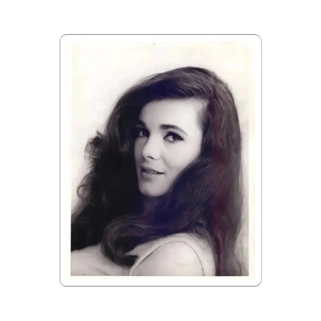 Gila Golan #44 (Vintage Female Icon) STICKER Vinyl Kiss-Cut Decal 4 Inch White - The Sticker Space