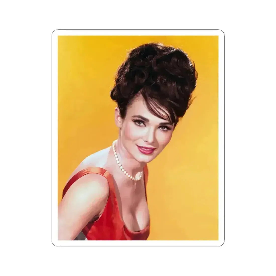 Gila Golan #47 (Vintage Female Icon) STICKER Vinyl Kiss-Cut Decal 6 Inch White - The Sticker Space