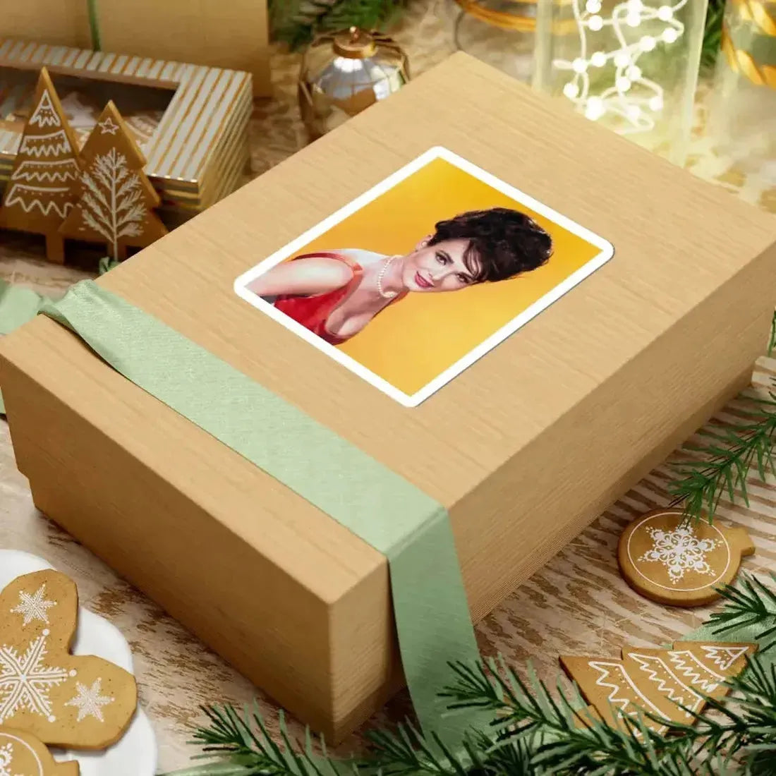 Gila Golan #47 (Vintage Female Icon) STICKER Vinyl Kiss-Cut Decal - The Sticker Space