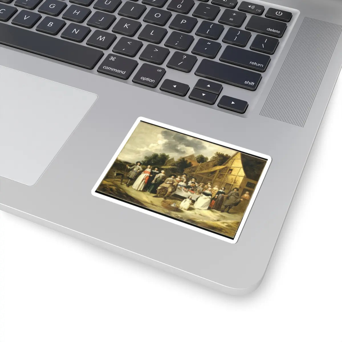 SKU:TSS-STICK-GLLVN-3X3-1N17U Sizes:3" × 3" Types:White