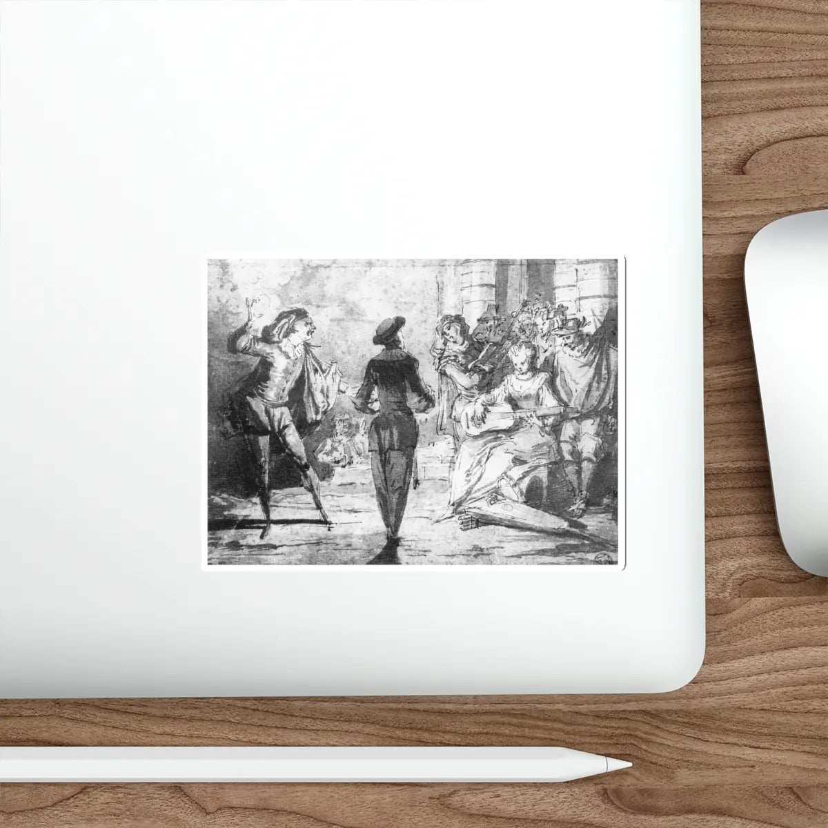 SKU:10032590349365594453 Sticker types:White Shape:Die-Cut Sizes:5" × 5"
