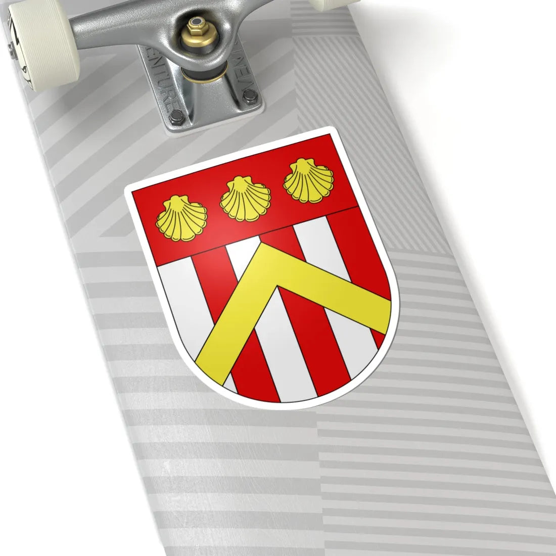 Gilly-coat of arms (Switzerland) (Coat of Arms) STICKER Vinyl Kiss-Cut Decal - The Sticker Space