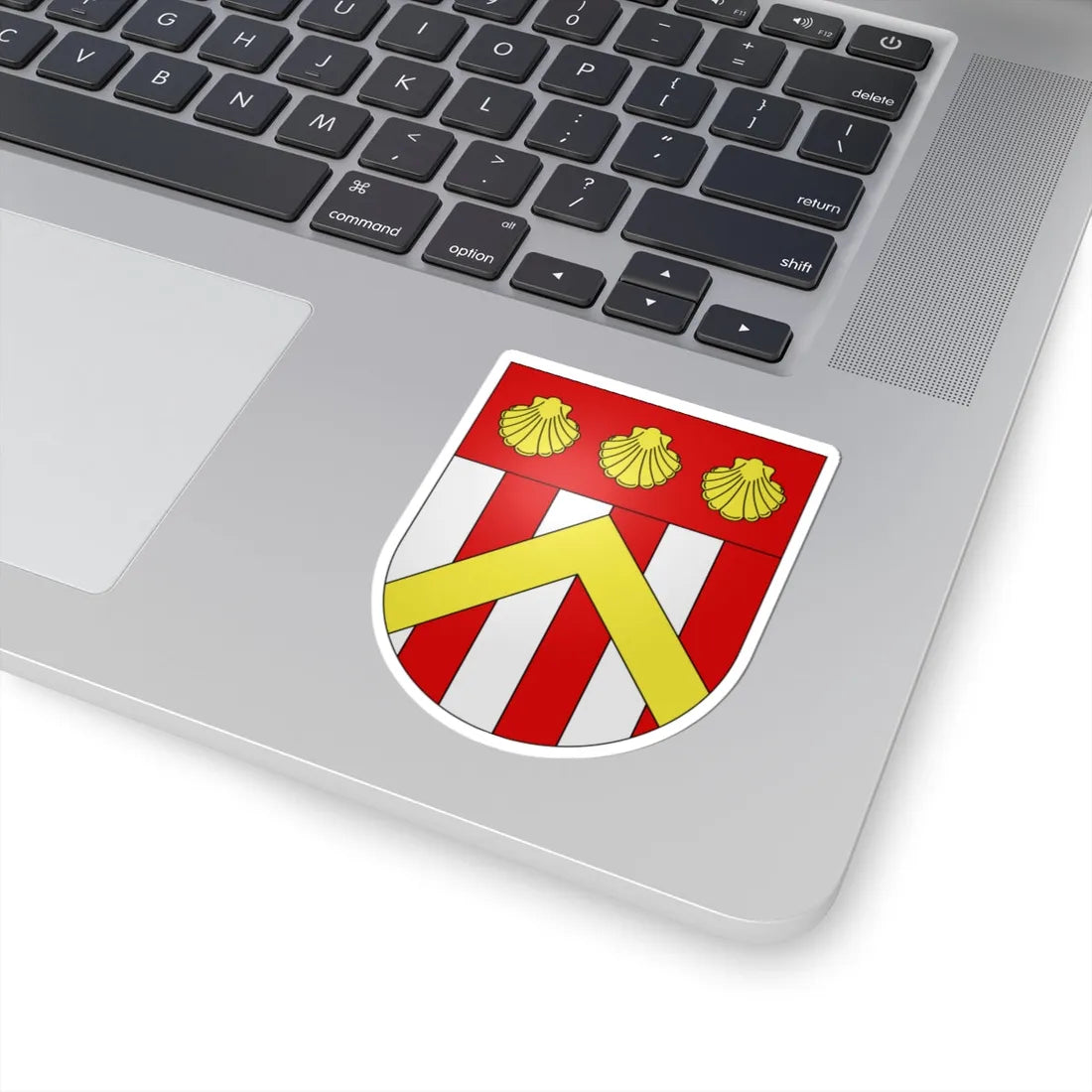 Gilly-coat of arms (Switzerland) (Coat of Arms) STICKER Vinyl Kiss-Cut Decal - The Sticker Space
