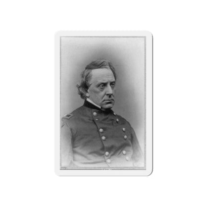 Gilman Marston, Head-And-Shoulders Portrait, Facing Right, In Uniform (U.S. Civil War) Refrigerator Magnet-5" x 5"-The Sticker Space