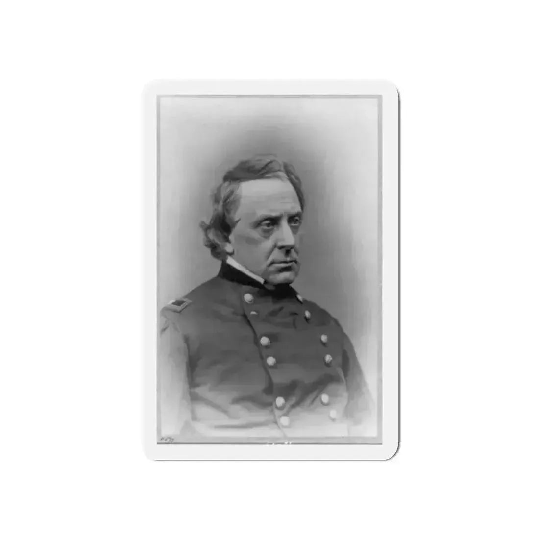 Gilman Marston, Head-And-Shoulders Portrait, Facing Right, In Uniform (U.S. Civil War) Refrigerator Magnet - The Sticker Space