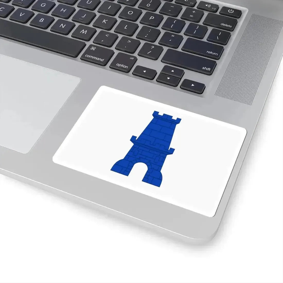 Gingelom vlag (Belgium) STICKER Vinyl Kiss-Cut Decal - The Sticker Space