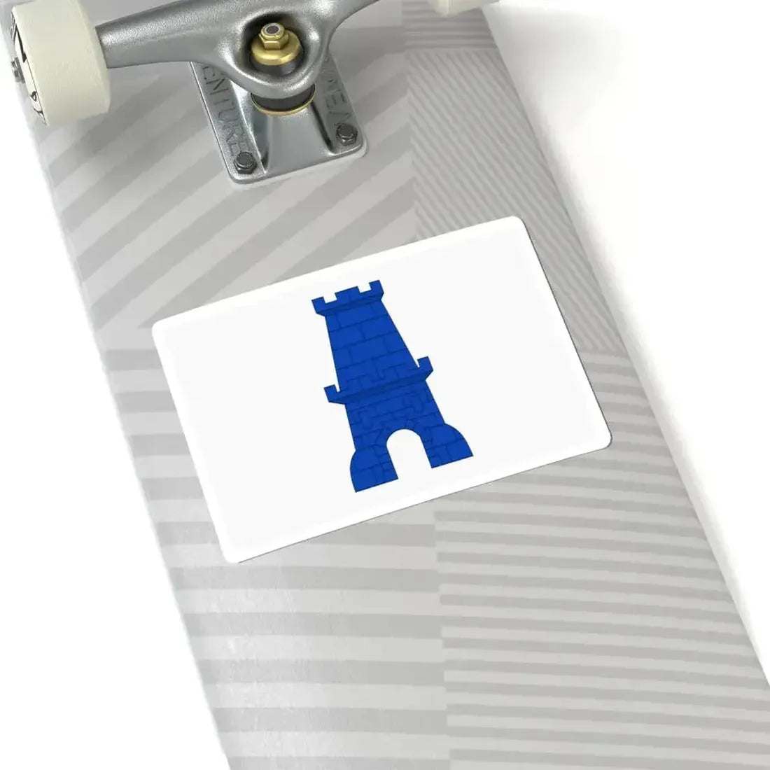 Gingelom vlag (Belgium) STICKER Vinyl Kiss-Cut Decal - The Sticker Space