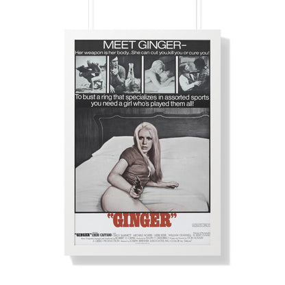 GINGER 1971 - Framed Movie Poster-20" x 30"-The Sticker Space