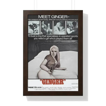 GINGER 1971 - Framed Movie Poster - The Sticker Space