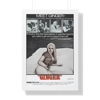 GINGER 1971 - Framed Movie Poster - The Sticker Space