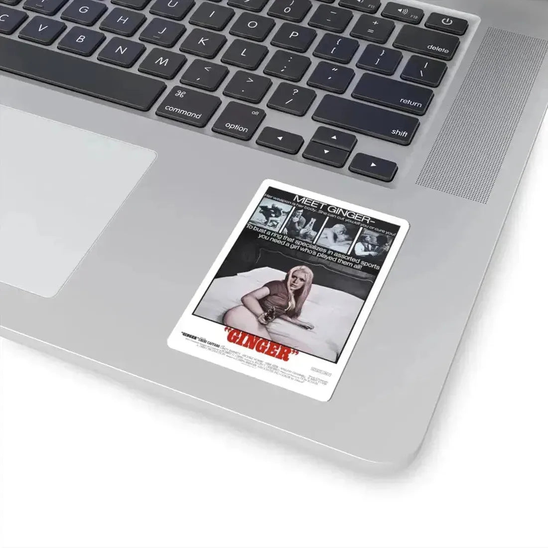 Ginger 1971 Movie Poster - STICKER Vinyl Kiss-Cut Decal - The Sticker Space