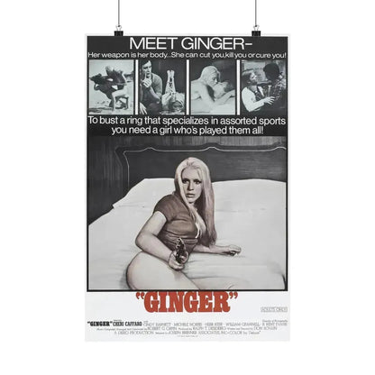 GINGER 1971 - Paper Movie Poster 16″ x 24″ Matte - The Sticker Space