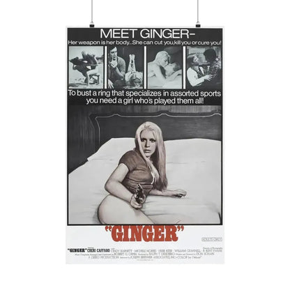 GINGER 1971 - Paper Movie Poster - The Sticker Space