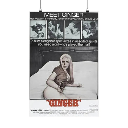 GINGER 1971 - Paper Movie Poster - The Sticker Space
