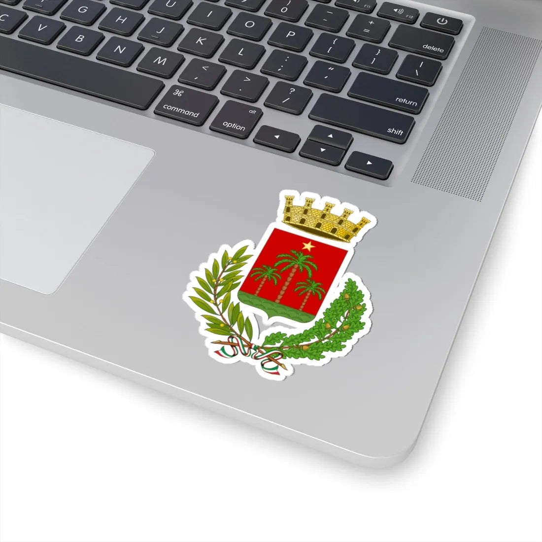 Gioia Tauro-Stemma (Italy) (Coat of Arms) STICKER Vinyl Kiss-Cut Decal - The Sticker Space
