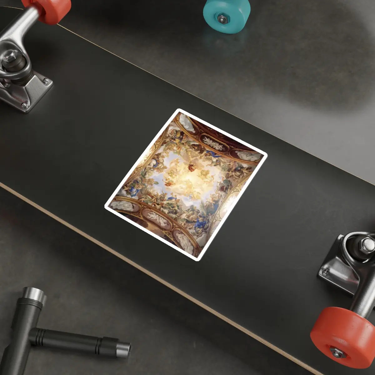 SKU:80181219693251340435 Sticker types:White Shape:Die-Cut Sizes:5" × 5"