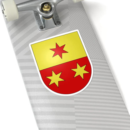 Giornico-coat of arms (Switzerland) (Coat of Arms) STICKER Vinyl Kiss-Cut Decal - The Sticker Space