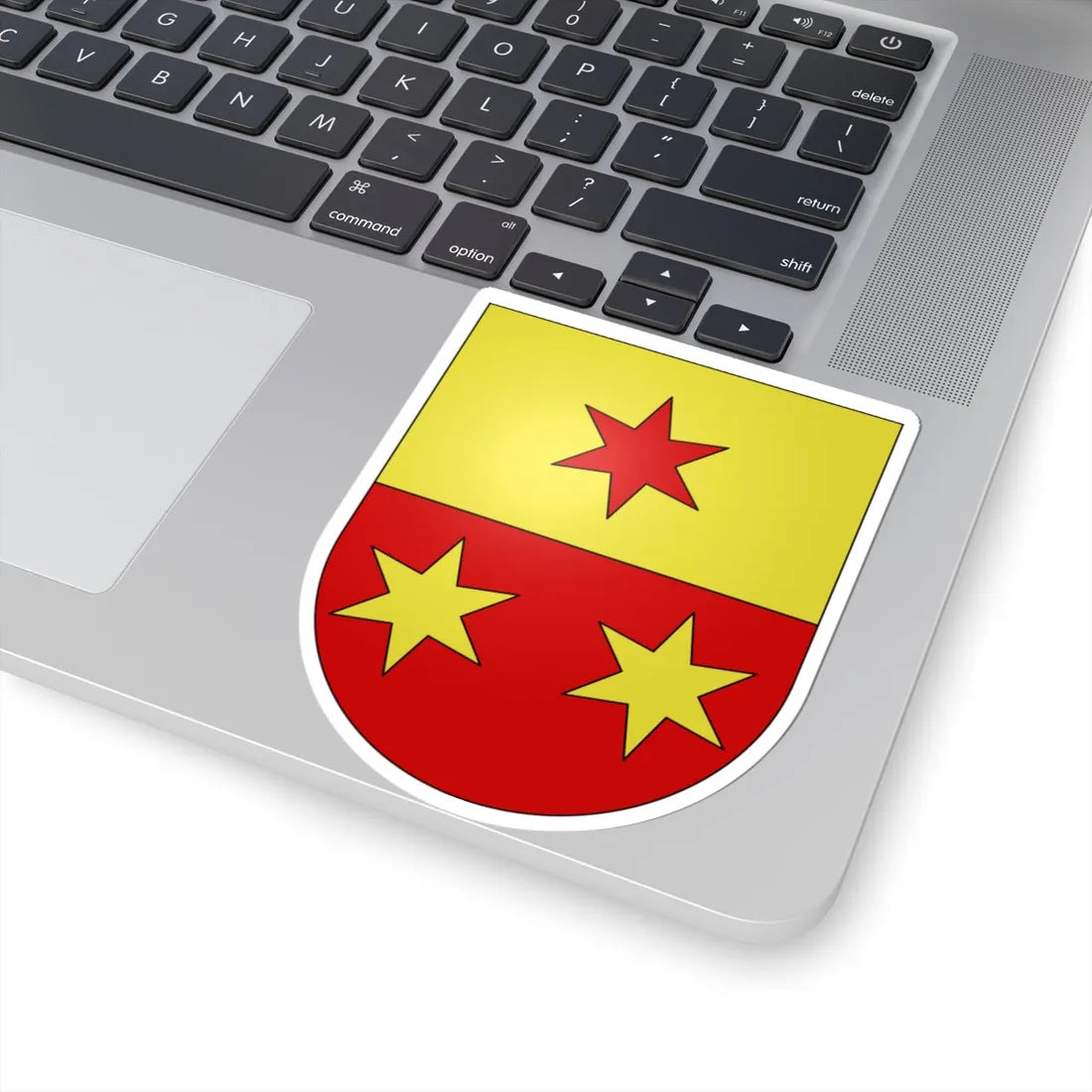 Giornico-coat of arms (Switzerland) (Coat of Arms) STICKER Vinyl Kiss-Cut Decal - The Sticker Space