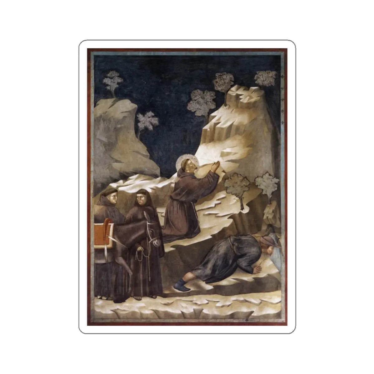 SKU:26716479331817775084 Sticker types:White Shape:Die-Cut Sizes:2" × 2"