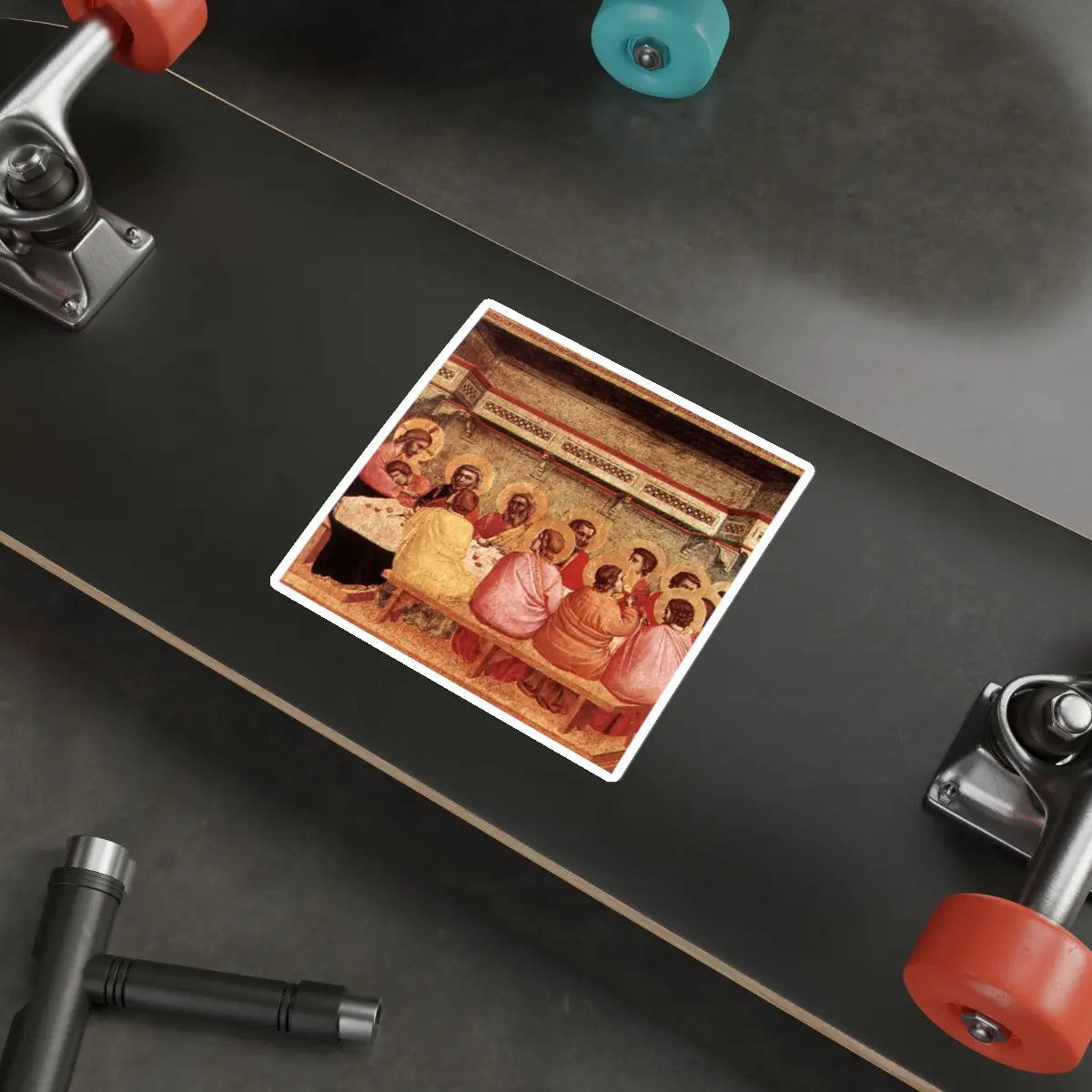 SKU:22191088863383374371 Sticker types:White Shape:Die-Cut Sizes:5" × 5"
