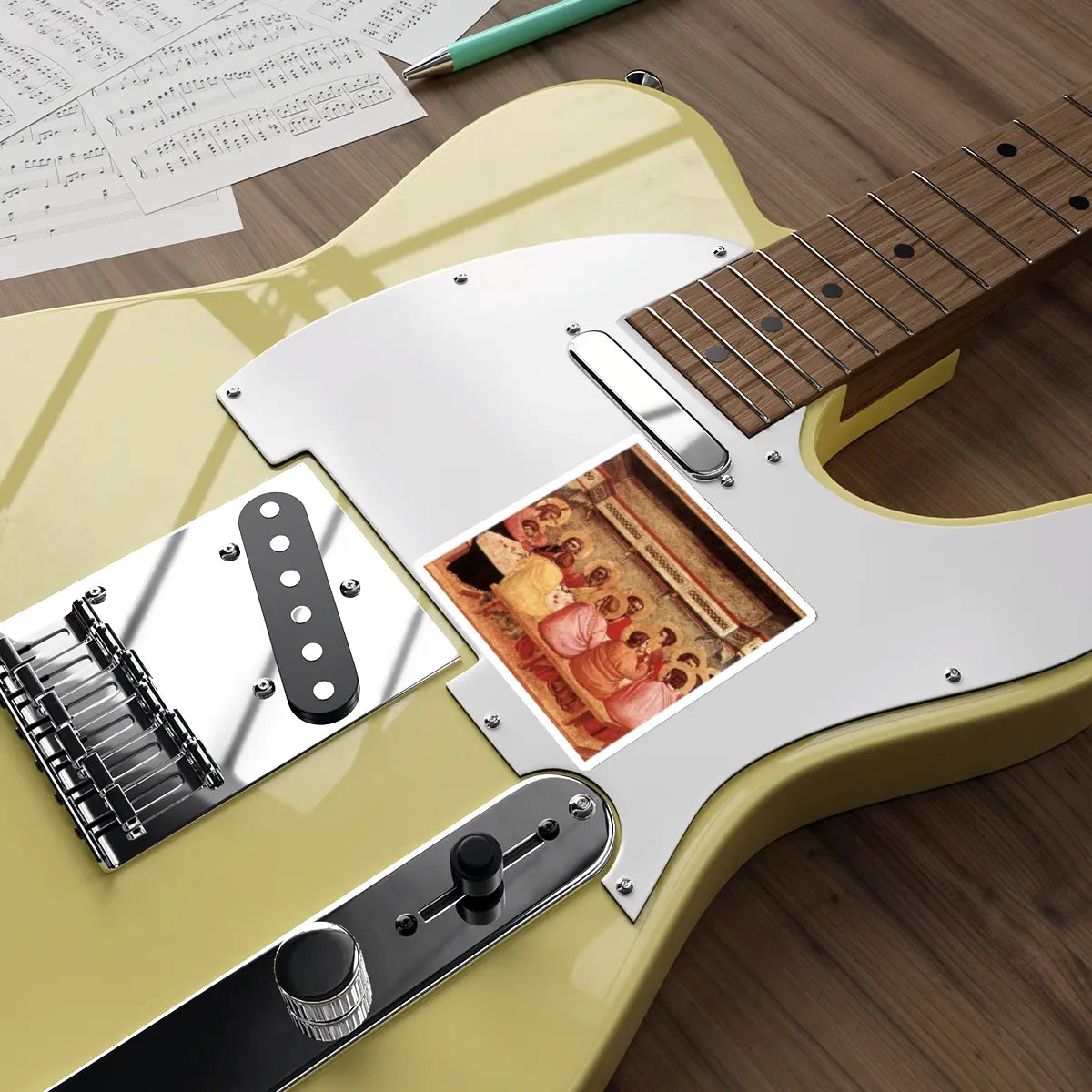 SKU:33873852927596122277 Sticker types:White Shape:Die-Cut Sizes:4" × 4"
