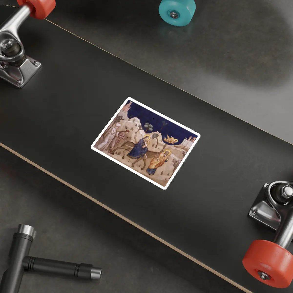 SKU:14966942617853444498 Sticker types:White Shape:Die-Cut Sizes:4" × 4"