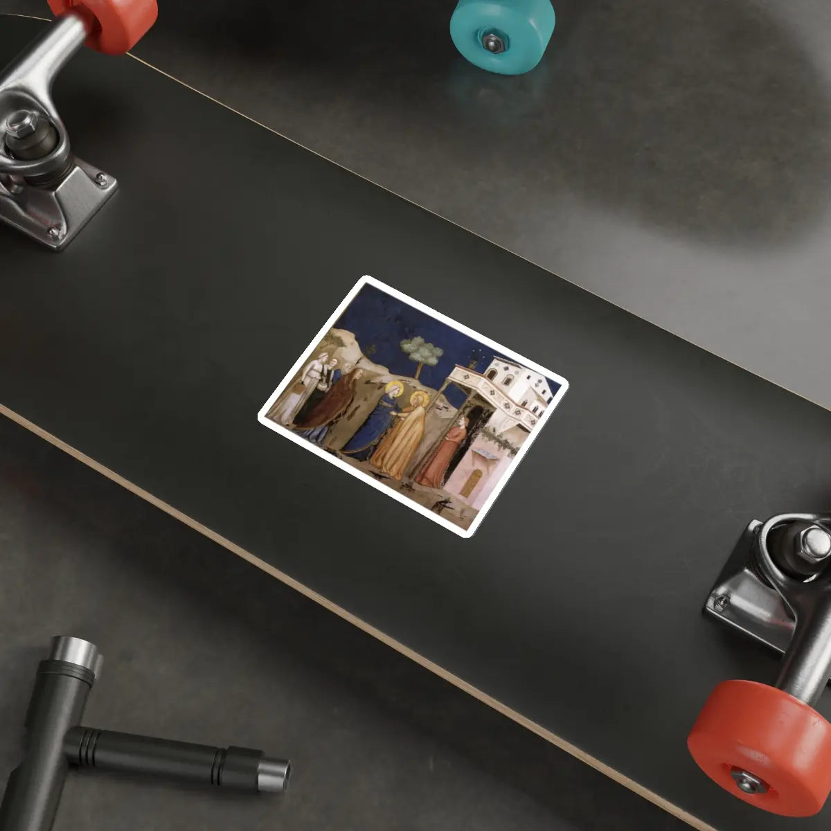 SKU:15669374048372194259 Sticker types:White Shape:Die-Cut Sizes:4" × 4"