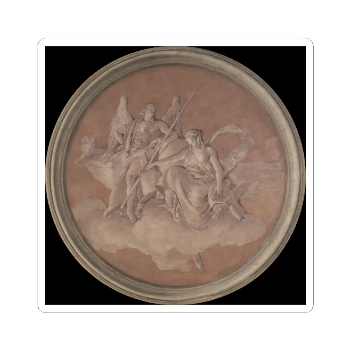 SKU:TSS-STICK-GVNBTT-6X6-32 Sizes:6" × 6" Types:White