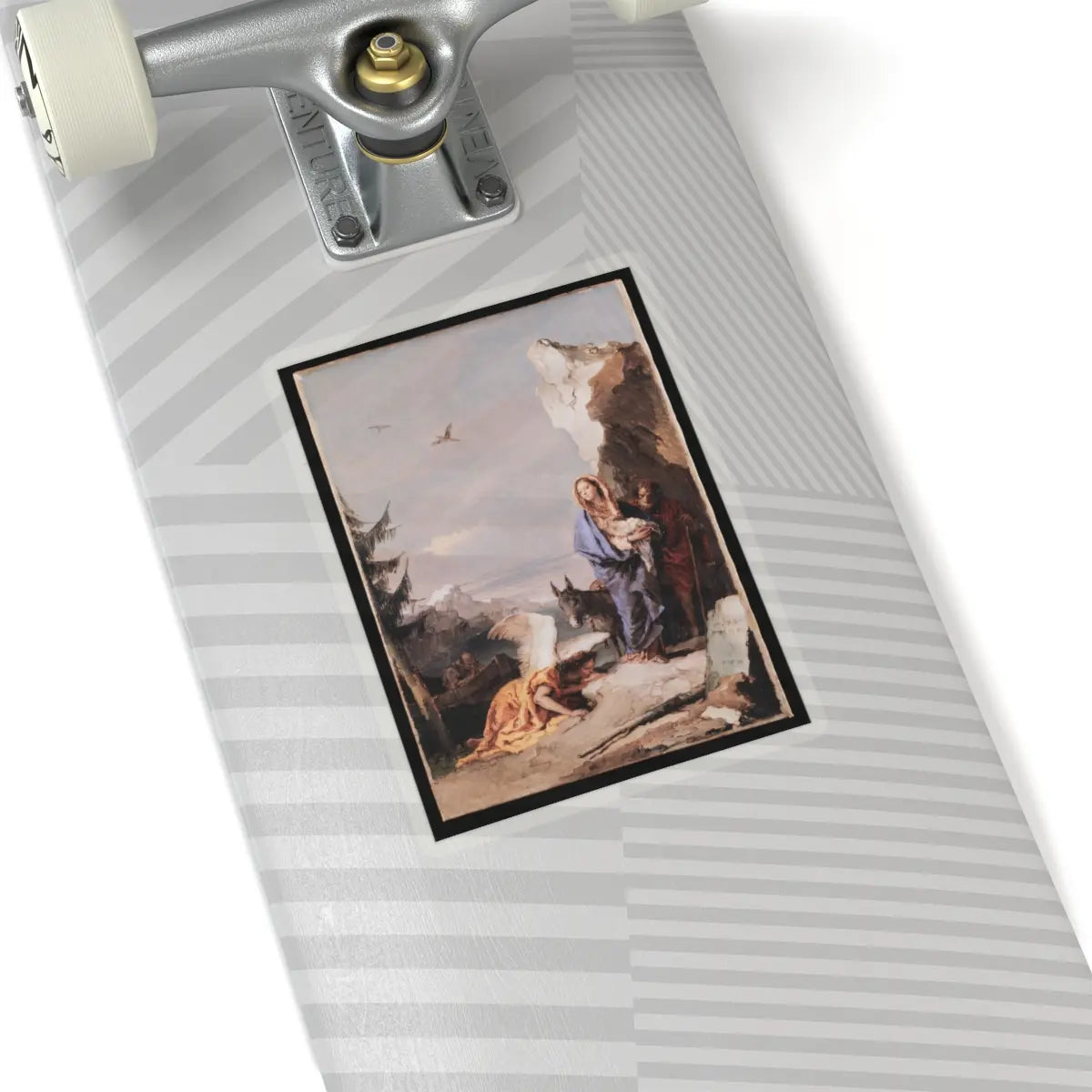 SKU:TSS-STICK-GVNBTT-6X6-1N199 Sizes:6" × 6" Types:Transparent