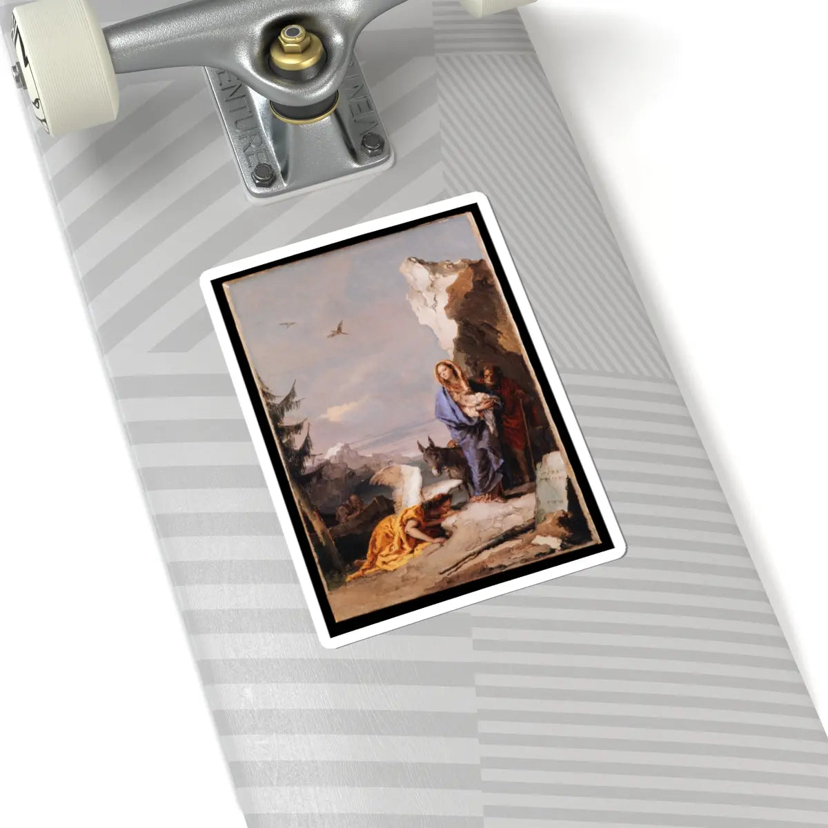 SKU:TSS-STICK-GVNBTT-6X6-47 Sizes:6" × 6" Types:White