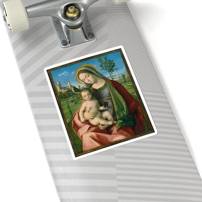 SKU:TSS-STICK-GVNBLL-6X6-2 Sizes:6" × 6" Types:White