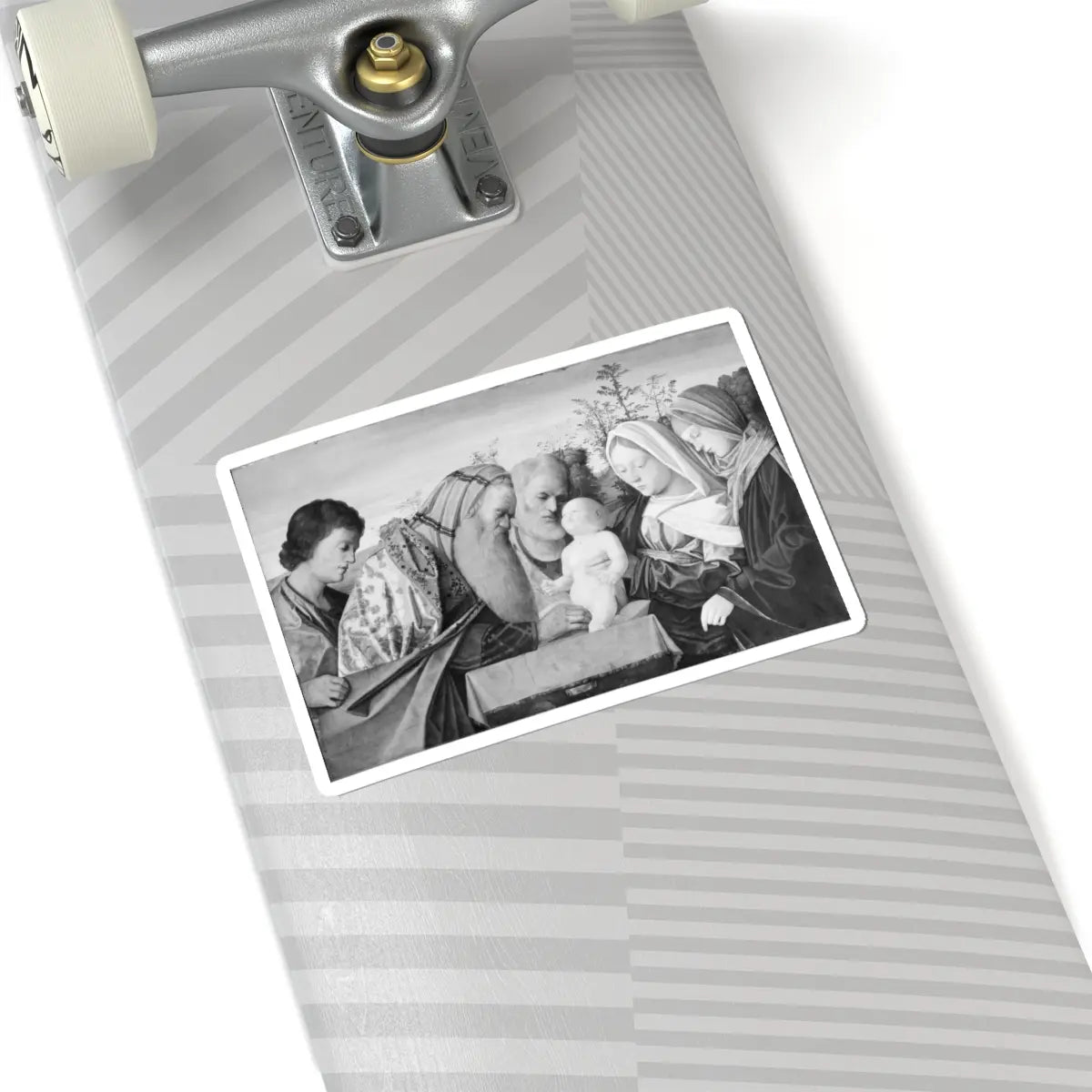SKU:TSS-STICK-GVNBLL-6X6-7 Sizes:6" × 6" Types:White