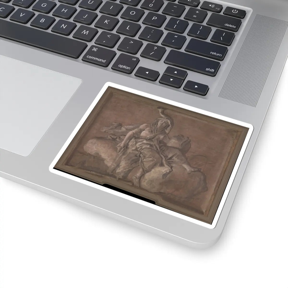 SKU:TSS-STICK-GVNDMN-4X4-2 Sizes:4" × 4" Types:White