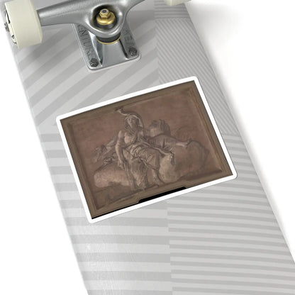 SKU:TSS-STICK-GVNDMN-6X6-2 Sizes:6" × 6" Types:White