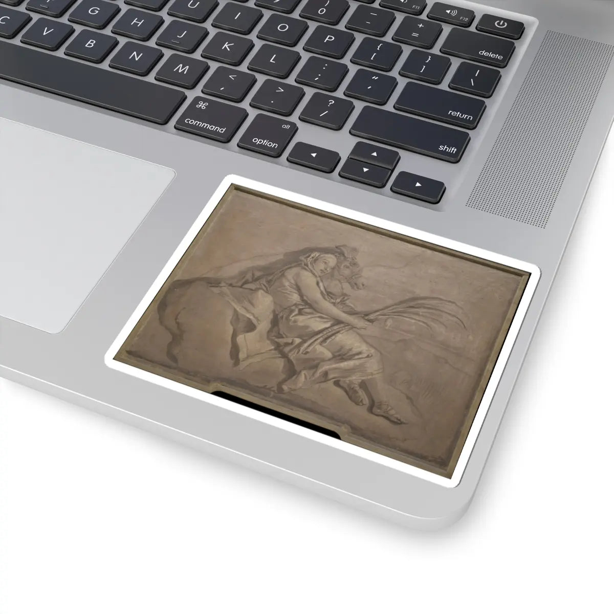 SKU:TSS-STICK-GVNDMN-4X4-4 Sizes:4" × 4" Types:White