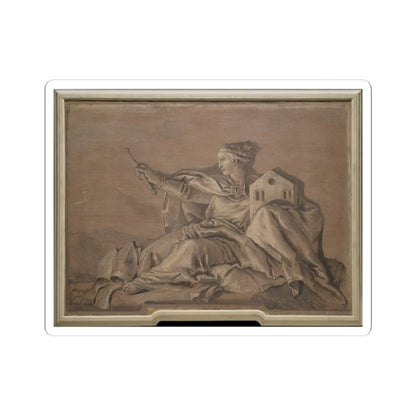 SKU:TSS-STICK-GVNDMN-6X6-5 Sizes:6" × 6" Types:White