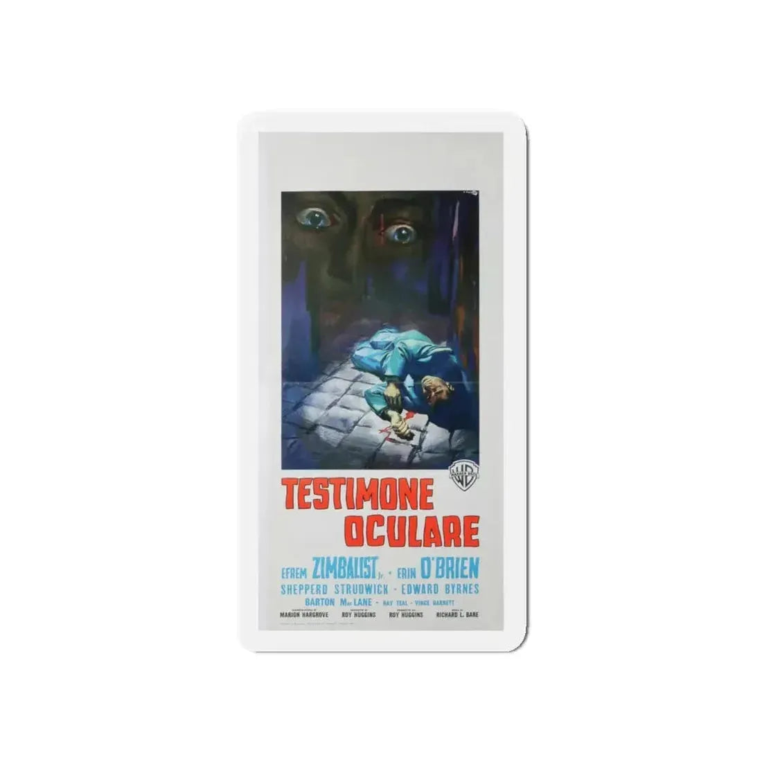 GIRL ON THE RUN 1953 Movie Poster - Refrigerator Magnet 5 Inch - The Sticker Space