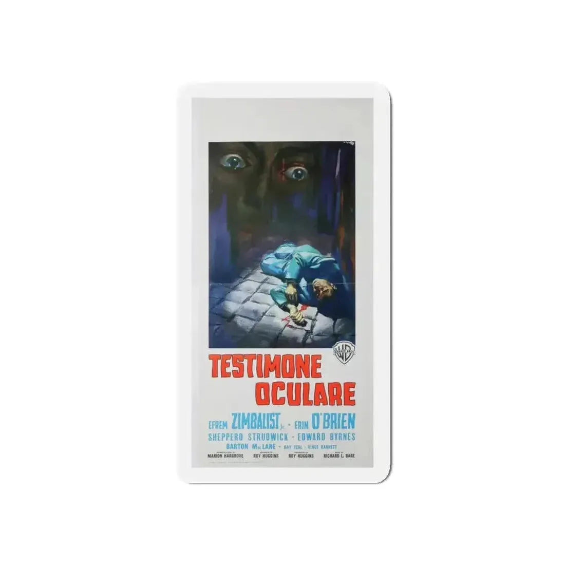 GIRL ON THE RUN 1953 Movie Poster - Refrigerator Magnet - The Sticker Space