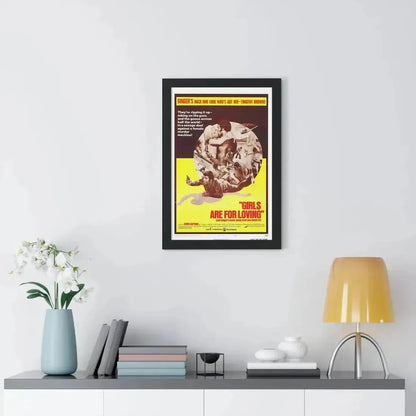 GIRLS ARE FOR LOVING (2) 1973 - Framed Movie Poster - The Sticker Space