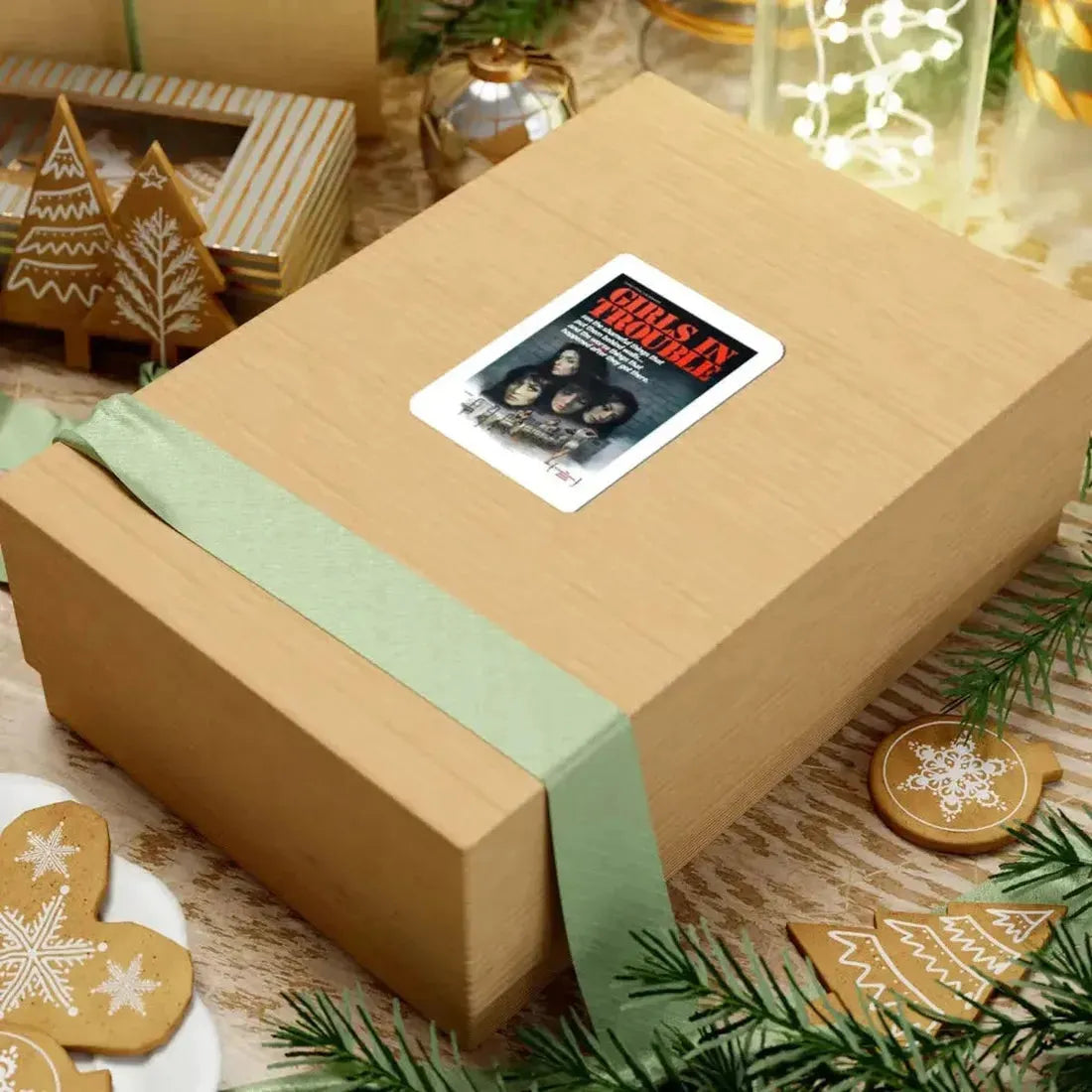 GIRLS IN TROUBLE 1963 Movie Poster - STICKER Vinyl Kiss-Cut Decal - The Sticker Space