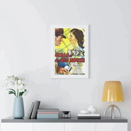 GIRLS OF THE BIG HOUSE 1945 - Framed Movie Poster - The Sticker Space