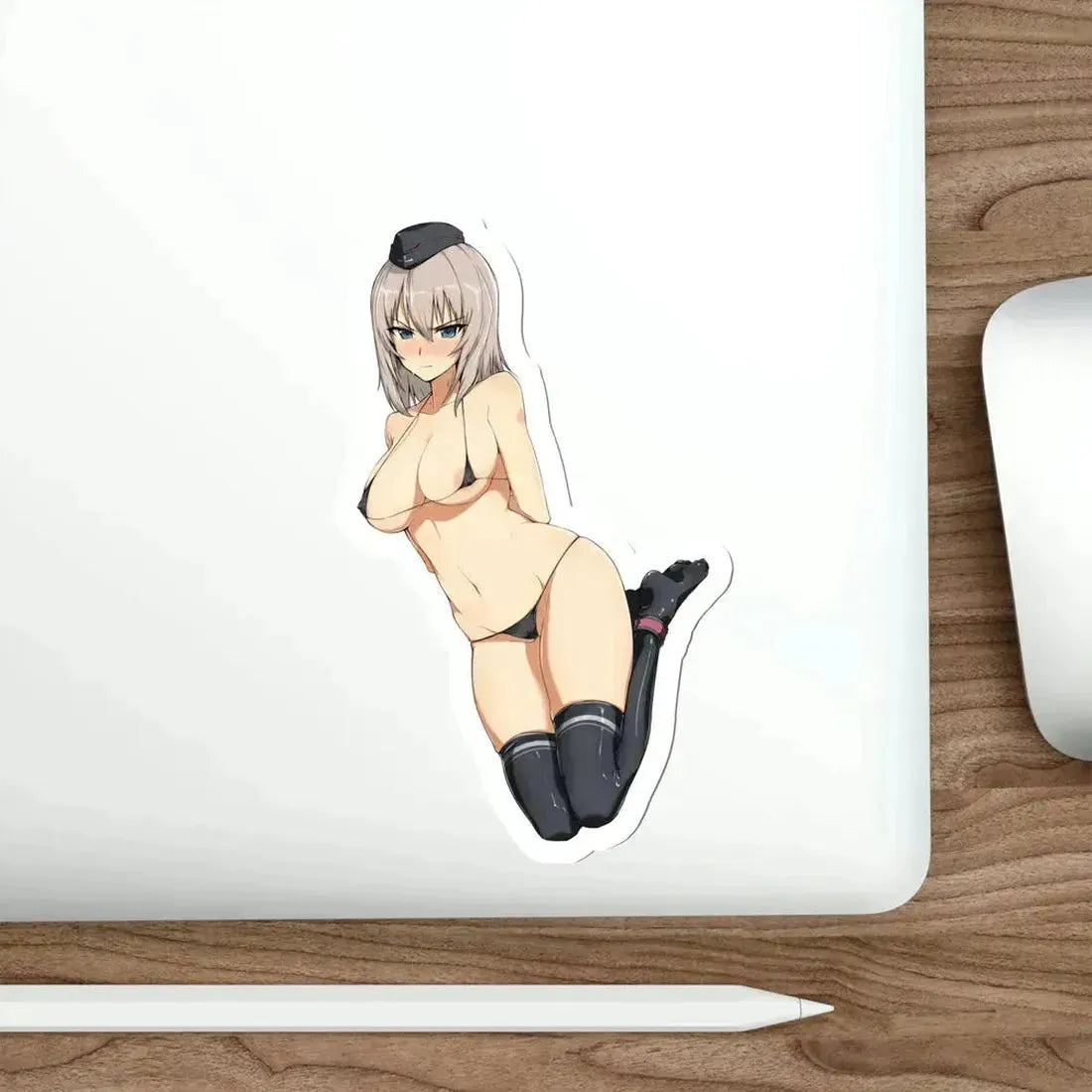 Girls und Panzer - Itsumi Erika (Anime/Ecchi/Waifu) STICKER Vinyl Die-Cut Decal - The Sticker Space