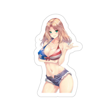 Girls und Panzer - Kay v2 (Anime/Ecchi/Waifu) STICKER Vinyl Die-Cut Decal-2 Inch-The Sticker Space