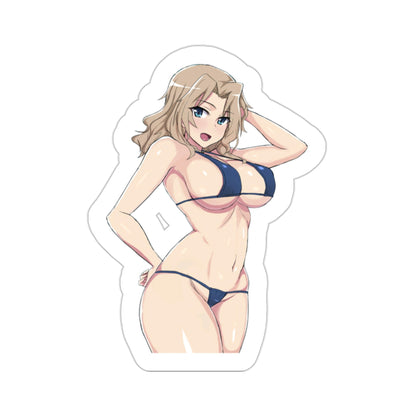 Girls und Panzer - Kay v3 (Anime/Ecchi/Waifu) STICKER Vinyl Die-Cut Decal-2 Inch-The Sticker Space