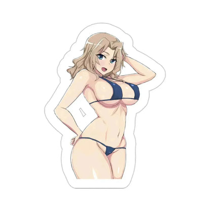 Girls und Panzer - Kay v3 (Anime/Ecchi/Waifu) STICKER Vinyl Die-Cut Decal - The Sticker Space