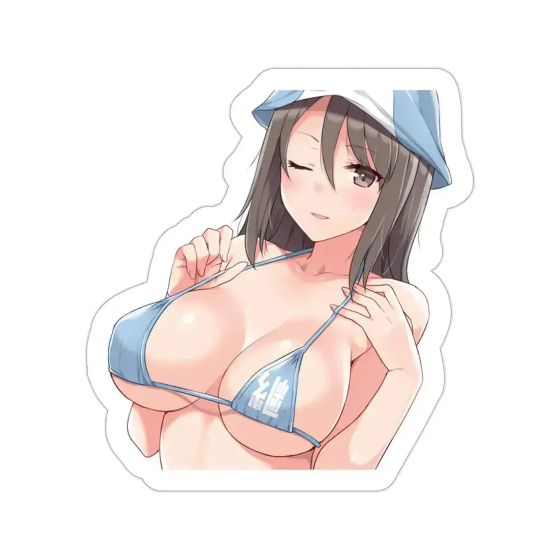 Girls und Panzer - Mika v2 (Anime/Ecchi/Waifu) STICKER Vinyl Die-Cut Decal 2 Inch - The Sticker Space