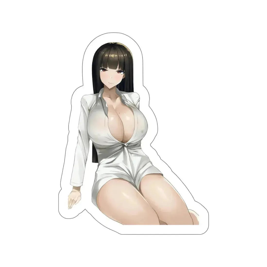 Girls und Panzer - Nishizumi Shiho (Anime/Ecchi/Waifu) STICKER Vinyl Die-Cut Decal - The Sticker Space